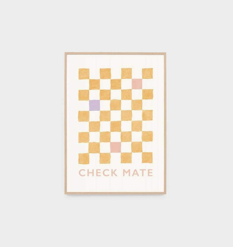 Middle of Nowhere Prints Middle of Nowhere 'Check Mate' Print, Sun