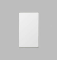 Middle of Nowhere Mirrors Middle of Nowhere Flynn Curve Leaner Mirror - Bright White