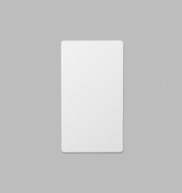 Middle of Nowhere Flynn Curve Leaner Mirror, Bright White | Norsu Interiors