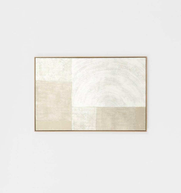 Middle of Nowhere Middle of Nowhere - Formation Natural Landscape Framed Painting