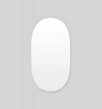 Middle of Nowhere Mirrors Middle of Nowhere Miller White Mirror, 80 x 150cm