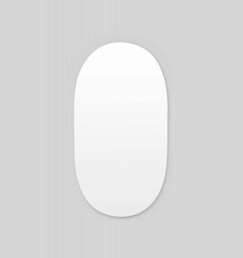 Middle of Nowhere Mirrors Middle of Nowhere Miller White Mirror, 80 x 150cm