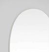 Middle of Nowhere Miller White Mirror 90x110cm with sleek minimalist design for hallways and bedrooms
