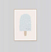 Middle of Nowhere Prints Middle of Nowhere Popsicle Pal Bubblegum 1 Framed Print