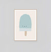 Middle of Nowhere Prints Middle of Nowhere Popsicle Pal Bubblegum 2 Framed Print