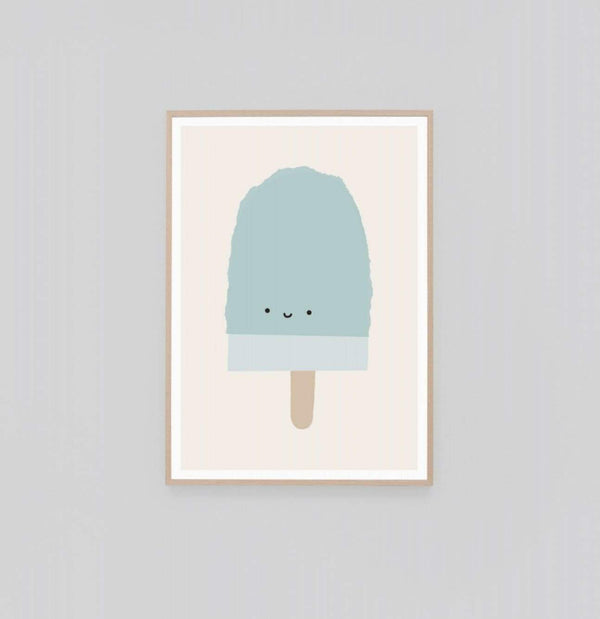 Popsicle Pal Bubblegum 2 — framed art print by Middle of Nowhere | Norsu Interiors