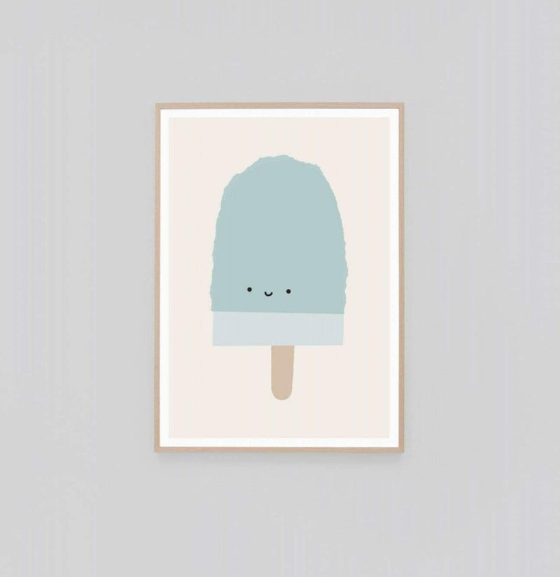 Middle of Nowhere Prints Middle of Nowhere Popsicle Pal Bubblegum 2 Framed Print