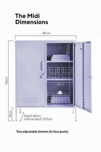 Mustard Made Lockers Mustard Made Locker - The Midi Lilac (6705535058108)