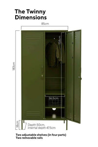 Mustard Made Lockers Mustard Made Locker - The Twinny Olive (6284448104636)