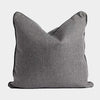 norsu interiors Cushions norsuHOME Cushion, Lindeman Steel with Charcoal Piping (4753550213204)