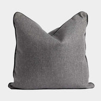 norsu interiors Cushions norsuHOME Cushion, Lindeman Steel with Charcoal Piping (4753550213204)