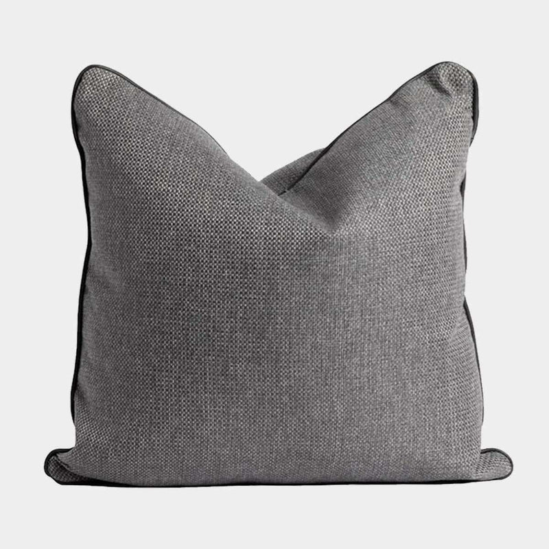 norsu interiors Cushions norsuHOME Cushion, Lindeman Steel with Charcoal Piping (4753550213204)