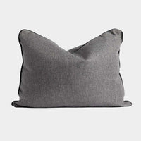 norsu interiors Cushions norsuHOME Cushion, Lindeman Steel with Charcoal Piping (4753550213204)