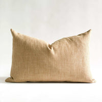 Norsu Studio washable honeycomb cushion in beige with machine-washable fabric and silver zipper