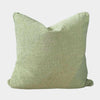 norsuHOME Cushion Parissi Pistachio green fabric decorative pillow handcrafted in Melbourne