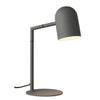 Pia desk lamp in charcoal with modern architectural design and adjustable head for focused lighting