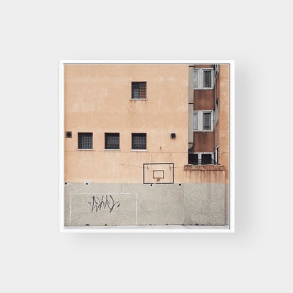 norsu interiors Prints Basketball Playground Print - Various sizes (7670982639865)