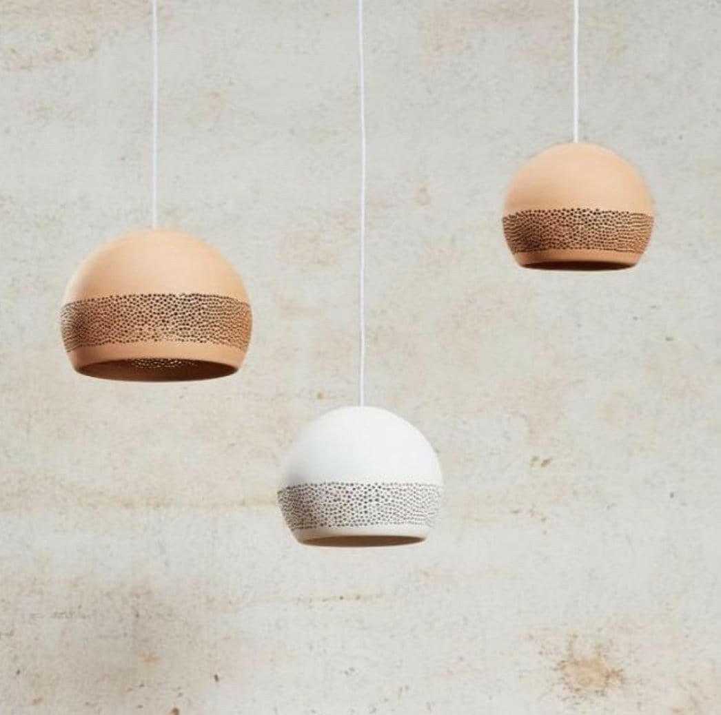 klaylife Pendants POTT Lighting SpongeRo Pendant, White (6289683906748)