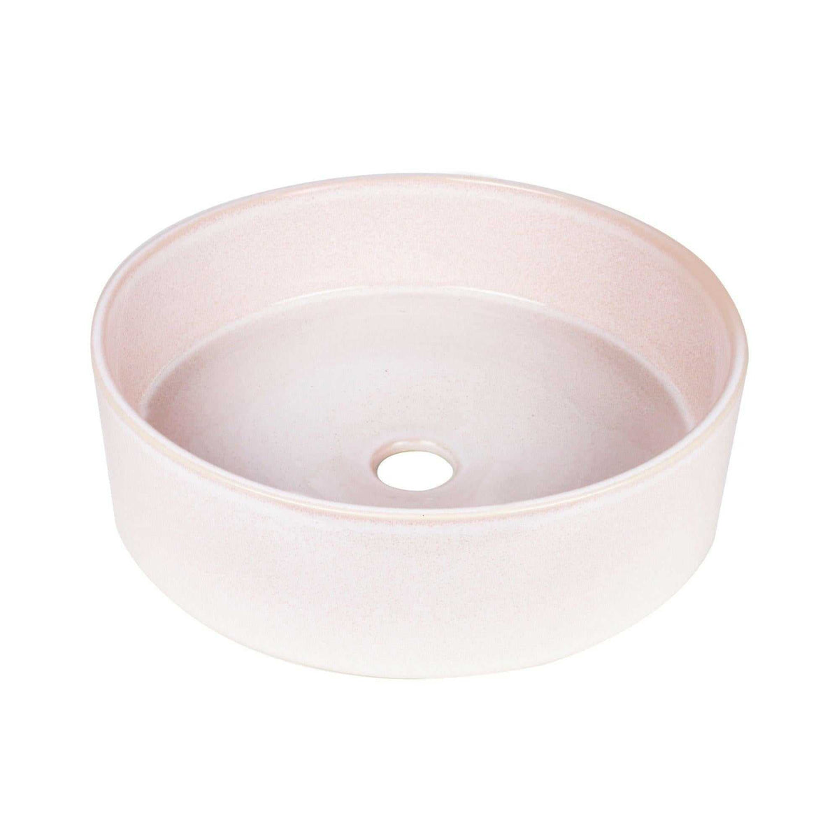 Robert Gordon Interiors Basins Robert Gordon Clay 350 Round Hand Basin - Rose Quartz (7517826351353)