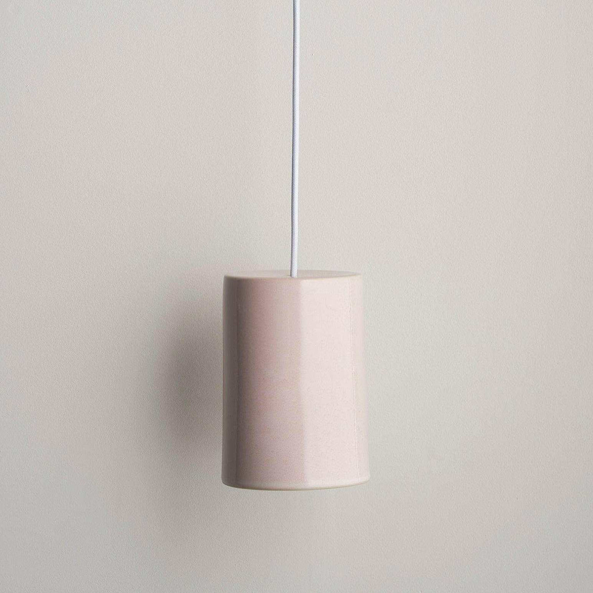 Robert Gordon Interiors Pendants Robert Gordon Cylinder Light - Rose Quartz (7512293703929)