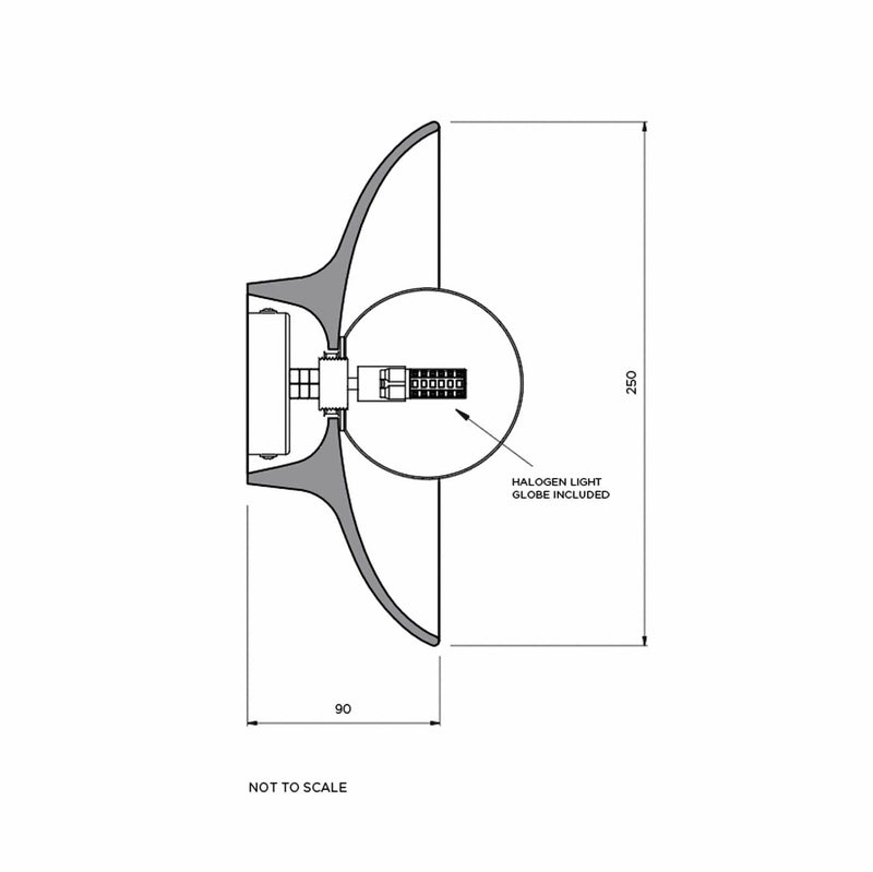 Robert Gordon Interiors Pendants Robert Gordon Dish Wall Sconce, Poppyseed (7572433797369)