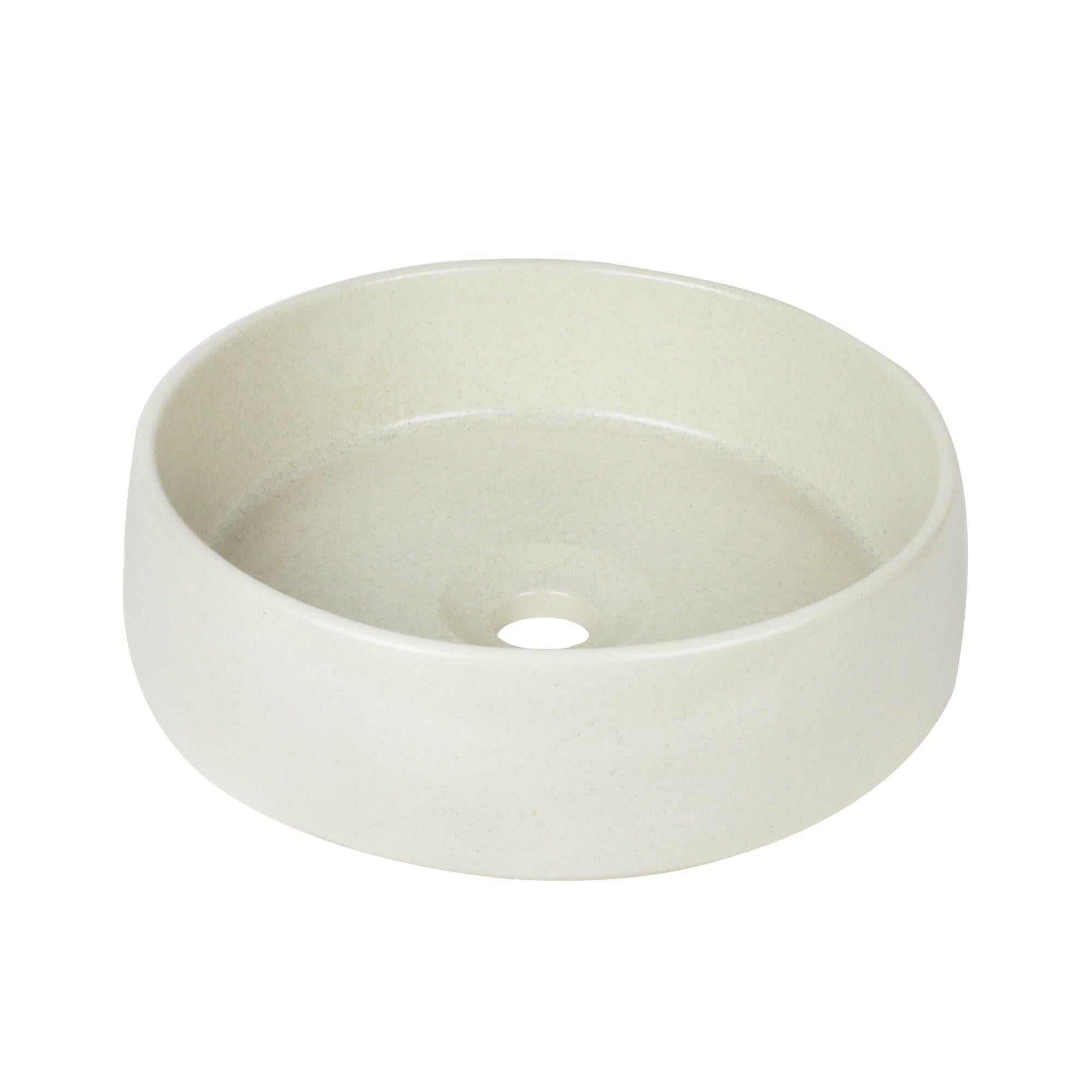 Robert Gordon Interiors Basins Robert Gordon Kiln 360 Round Hand Basin - Poppyseed (7517844734201)