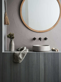 Robert Gordon Interiors Basins Robert Gordon Kiln 360 Round Hand Basin - Saltbush (7517844373753)