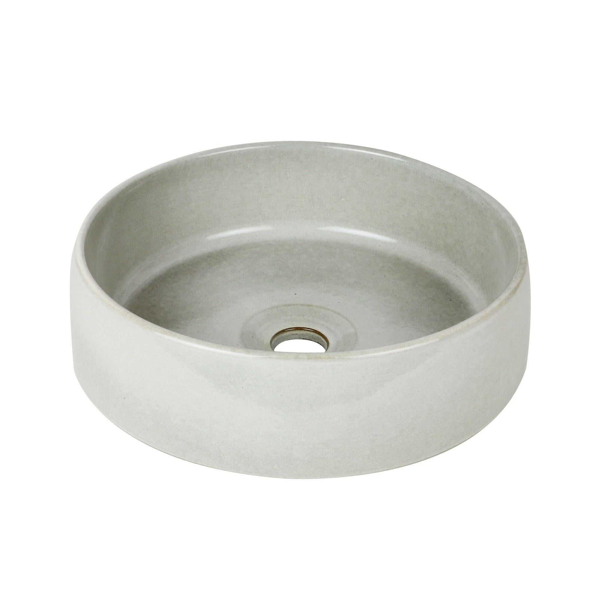 Robert Gordon Interiors Basins Robert Gordon Kiln 360 Round Hand Basin - Saltbush (7517844373753)
