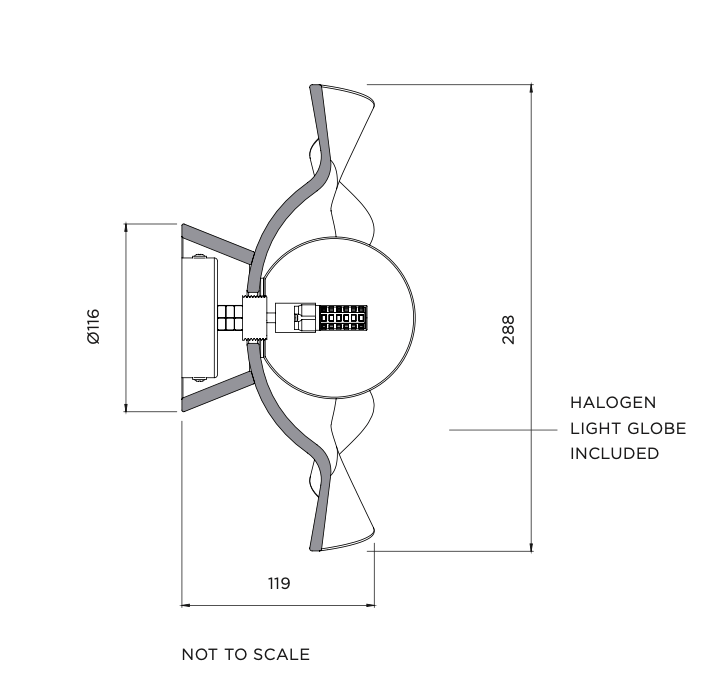 Robert Gordon Interiors Pendants Robert Gordon Pearl Wall Sconce, Bone (7564873564409)