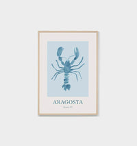 Middle of Nowhere Prints Middle of Nowhere 'Sea Creature Blue 1' Print