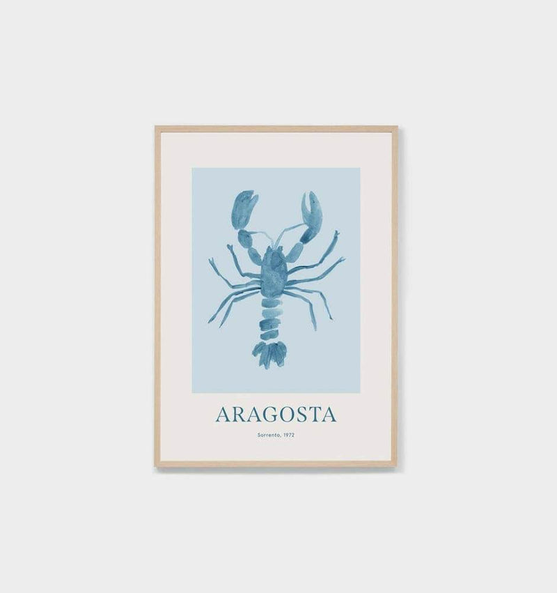 Middle of Nowhere Prints Middle of Nowhere 'Sea Creature Blue 1' Print