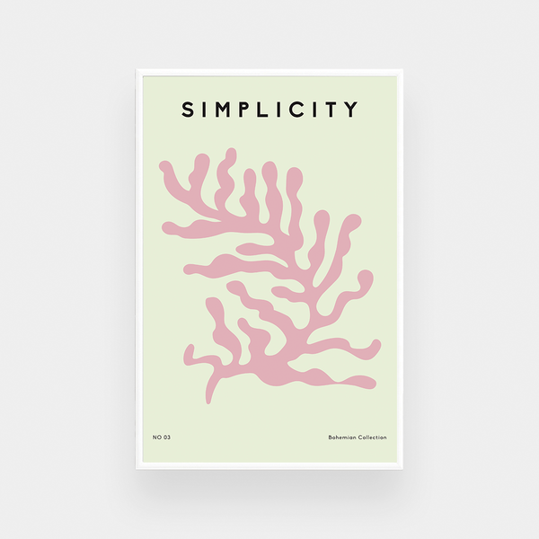 Simplicity — wall art print | Norsu Interiors