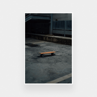 norsu interiors Prints Parking Lot Skate Print - Various sizes (7118440825020)
