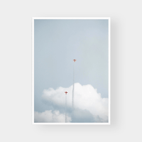 norsu interiors Prints Sky Trails Print - Various sizes (7118307623100)