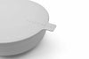 Styleware Smoke nesting bowl with snap-tight lid from Nesting Bowls Collection