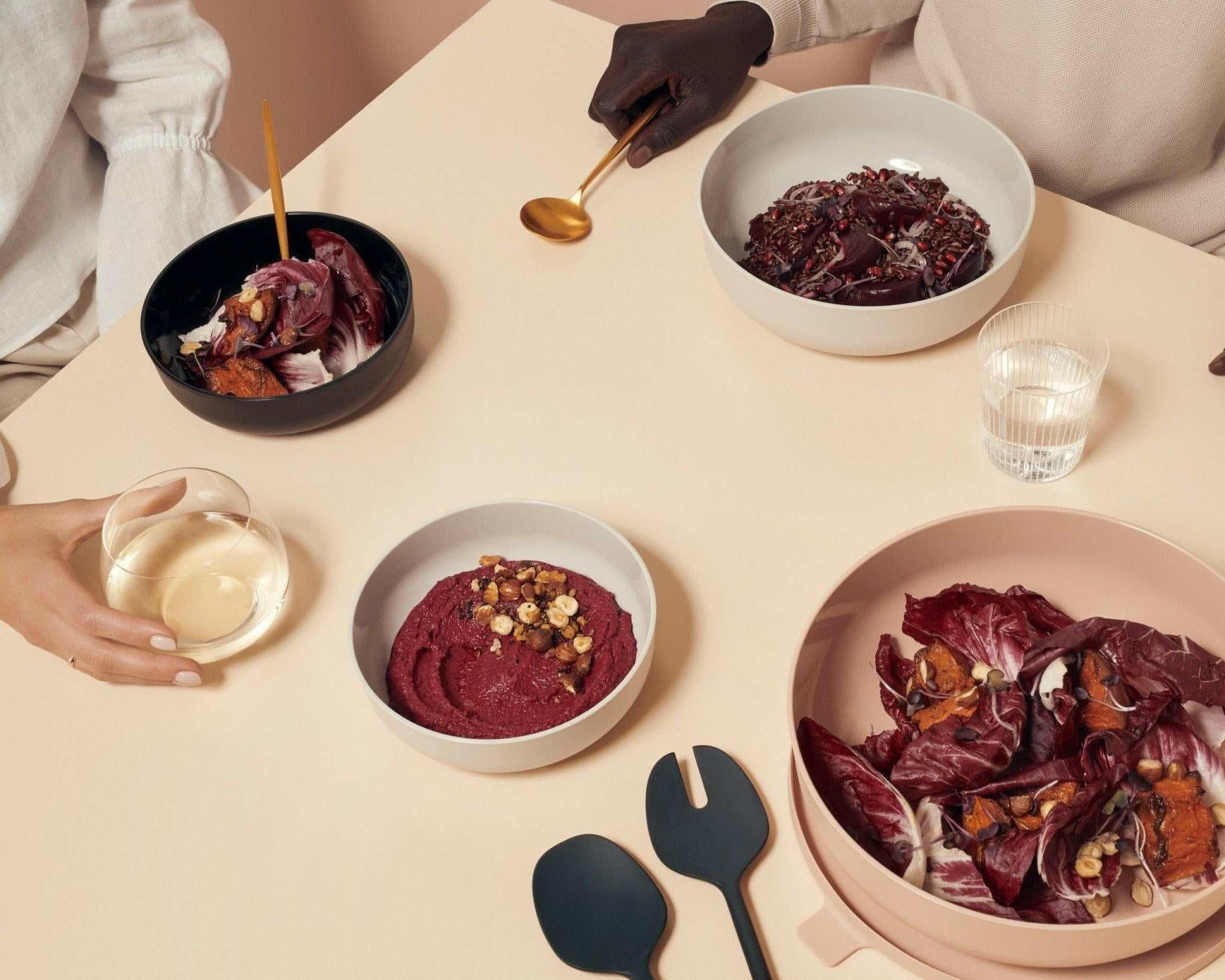 Styleware Servingware Styleware Salad Set - Midnight (7527657931001)