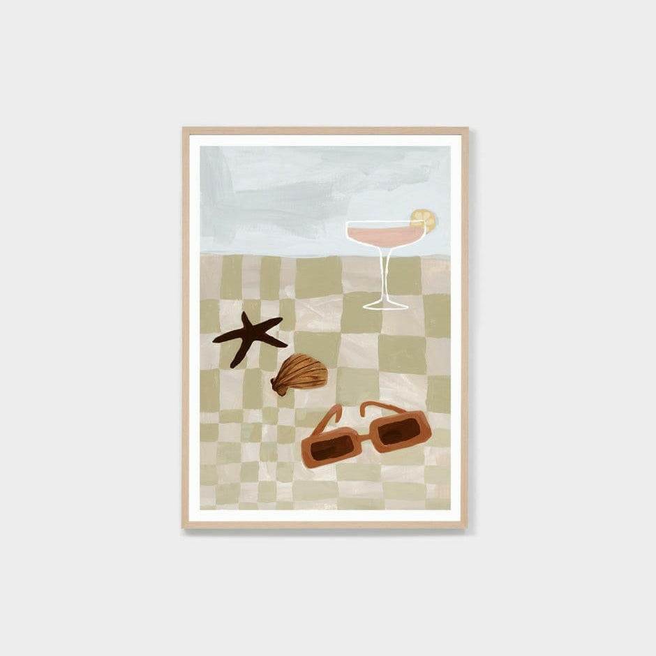 Middle of Nowhere Prints Middle of Nowhere 'Summer Picnic Multi 2' Print
