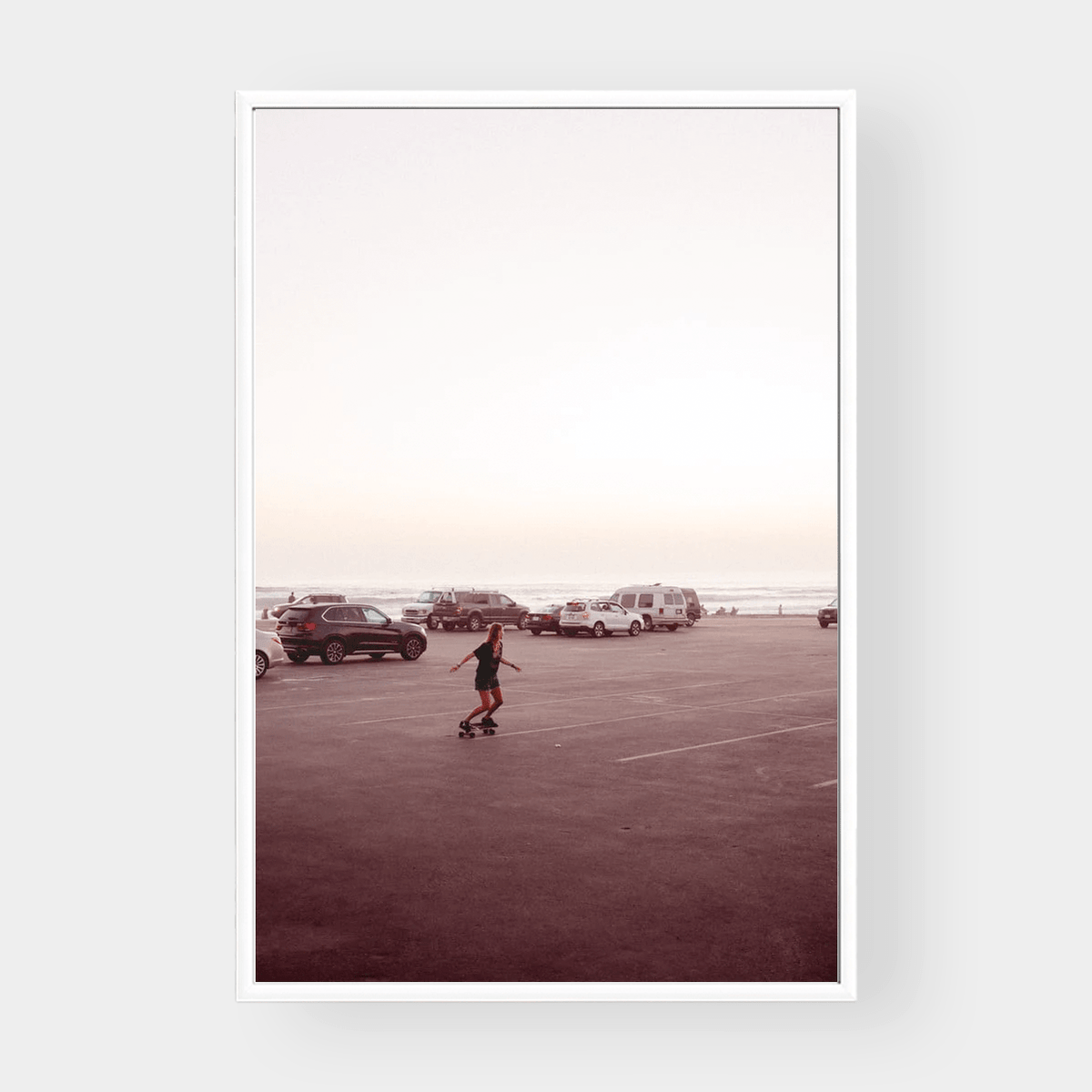 norsu interiors Prints Sunset Skating Print - Various sizes (7688316354809)