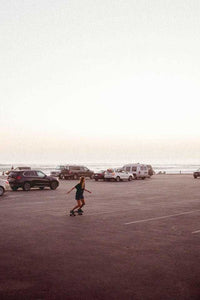 norsu interiors Prints Sunset Skating Print - Various sizes (7688316354809)