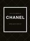 The Little Book of Chanel fashion monograph cover with black background and white text by Emma Baxter-Wright