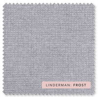 Norsu Sofa fabric swatch in durable Lindeman Frost grey upholstery material for custom sofa options