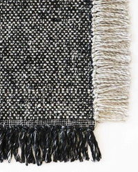 Baya Rugs Baya Ulster Floor Rug - Black/Natural (7894454403321)