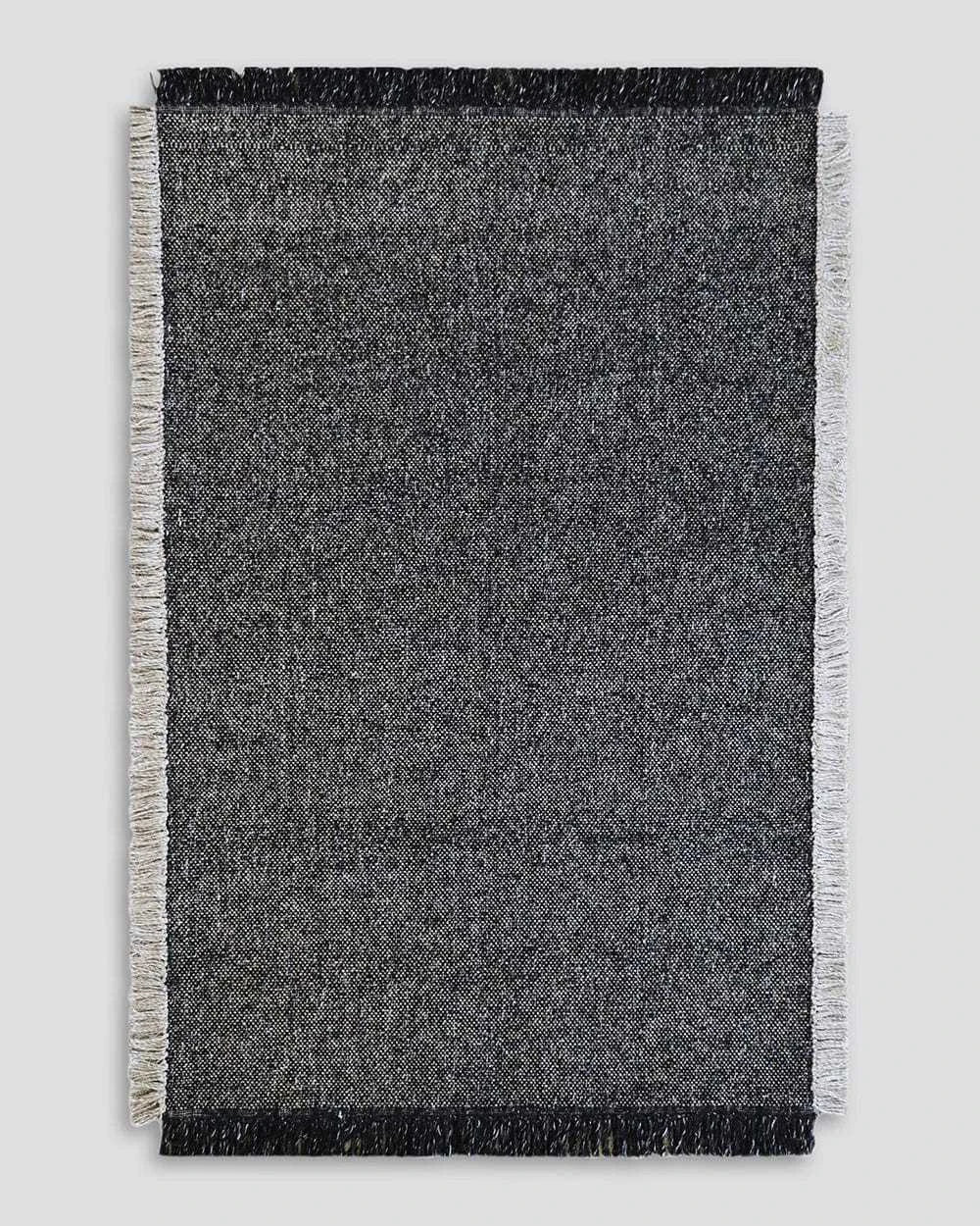 Baya Rugs Baya Ulster Floor Rug - Black/Natural (7894454403321)