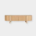 GlobeWest Artie Entertainment Unit - Natural Ash