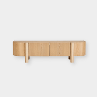Globe West Cabinets Globe West Artie Entertainment Unit, Natural Ash (7882144317689)