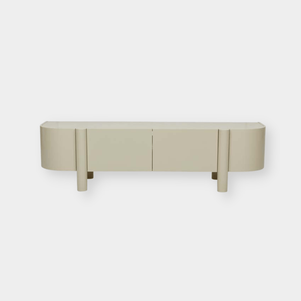 GlobeWest Artie Entertainment Unit, Putty | Norsu Interiors