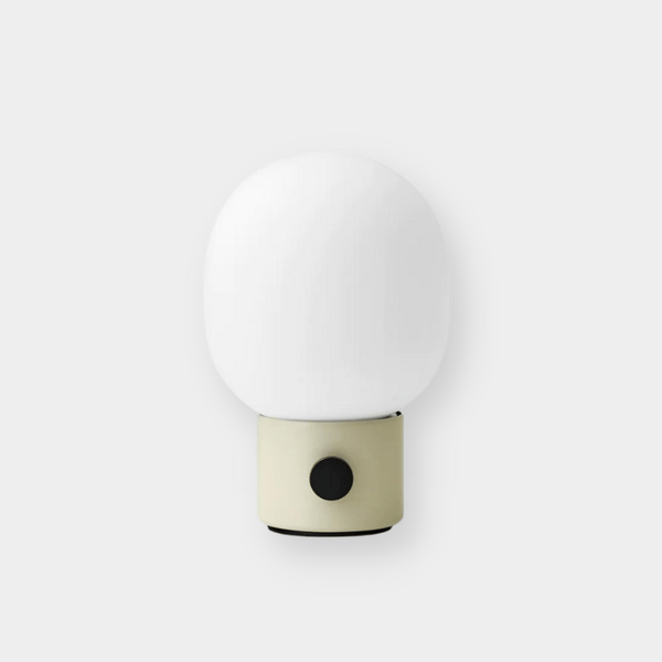 Menu JWDA portable table lamp, alabaster white | Norsu Interiors