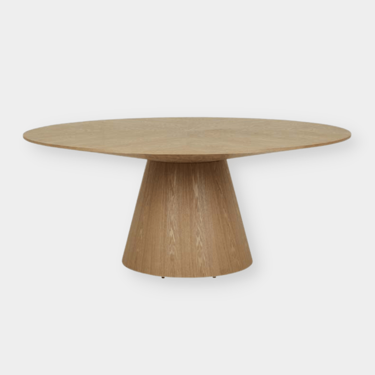 Globe West Dining Tables Globe West Classique Round Dining Table, Natural Ash (7903626789113)