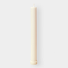 Black Blaze Candles Black Blaze Column Pillar Candles - White (6559581569212)